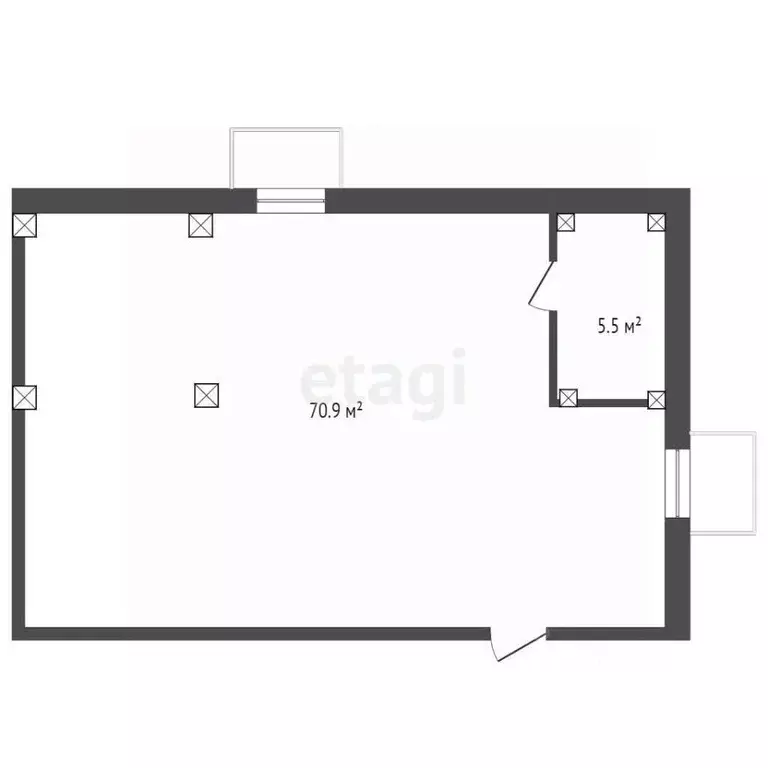 Помещение свободного назначения в Ямало-Ненецкий АО, Тарко-Сале ... - Фото 2