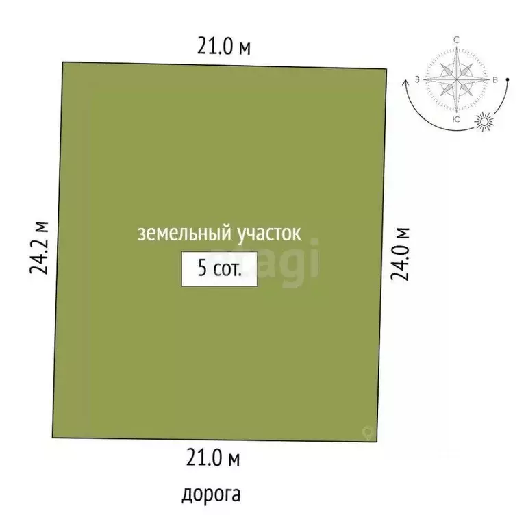 Участок в Камчатский край, Елизовский муниципальный округ, ... - Фото 2