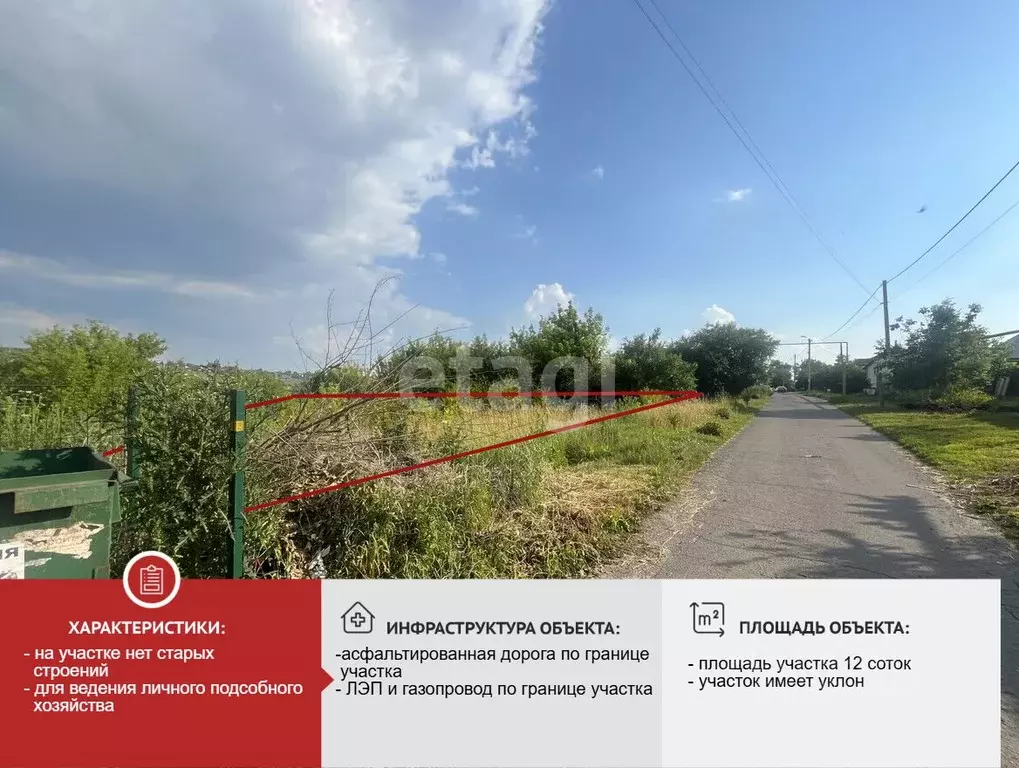 Участок в Белгородская область, Яковлевский муниципальный округ, ... - Фото 1