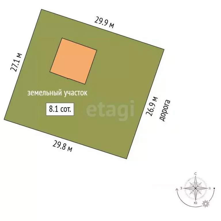 Участок в Ярославская область, Ярославский муниципальный округ, д. ... - Фото 1