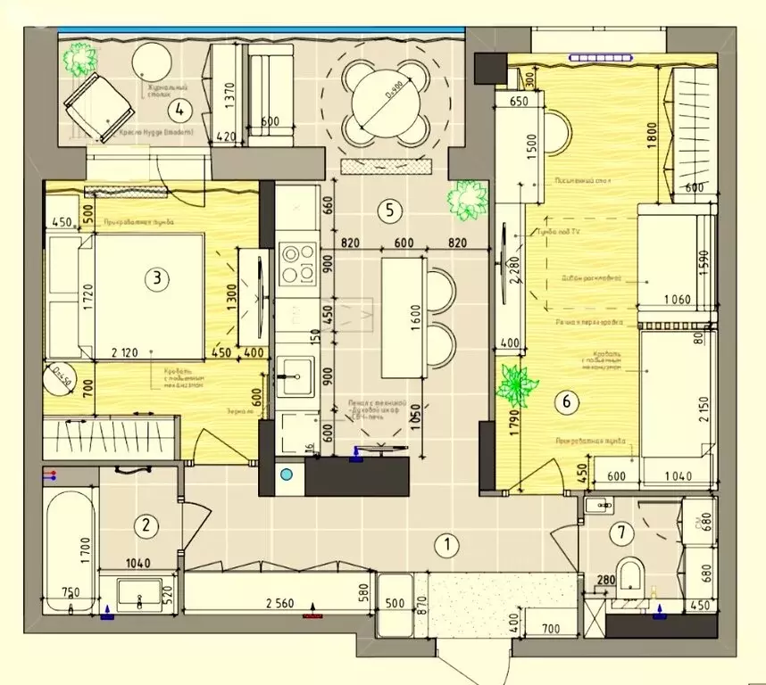 2-комнатная квартира: Брянск, улица Горбатова, 18 (63 м) - Фото 0