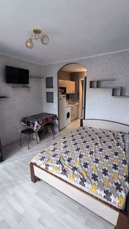 Студия Красноярский край, Красноярск Зеленая Роща мкр, ул. Воронова, ... - Фото 1