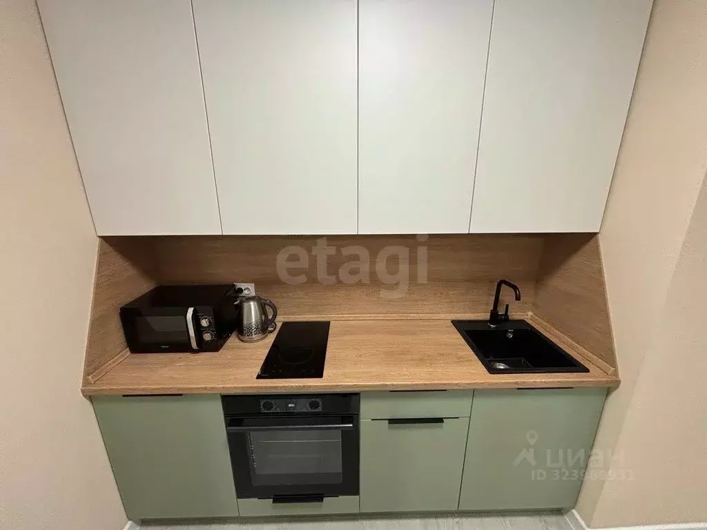 Студия Тюменская область, Тюмень ул. Тимофея Чаркова, 87 (27.0 м) - Фото 1