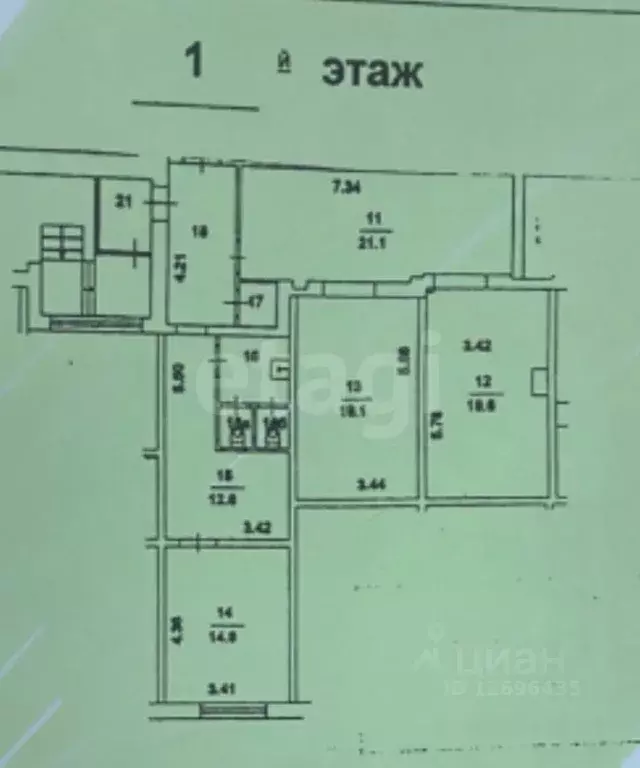 Офис в Москва Новочеремушкинская ул., 66к1 (100 м) - Фото 2