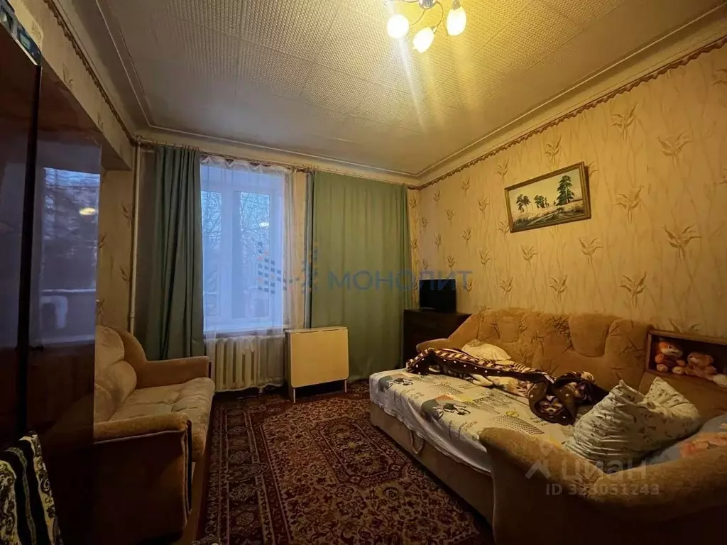 Комната Нижегородская область, Нижний Новгород ул. Пушкина, 38 (20.0 ... - Фото 1