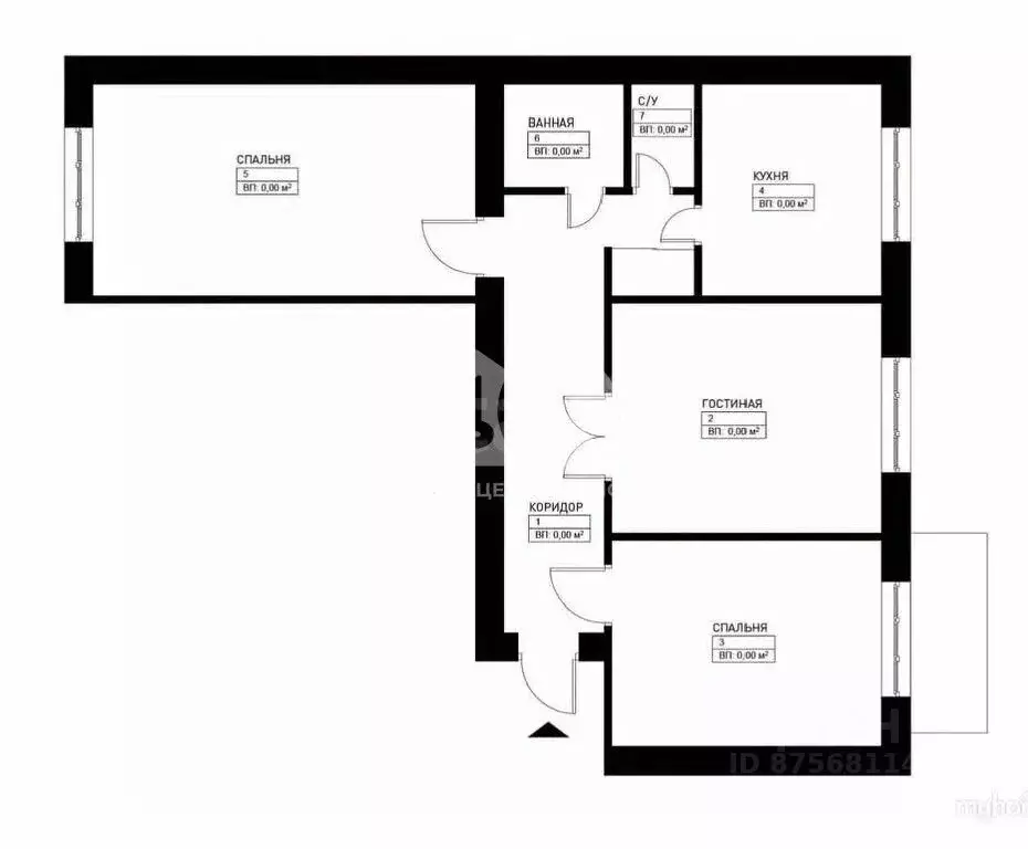 3-к кв. Новосибирская область, Искитим ул. Карла Маркса, 9А (75.0 м) - Фото 2