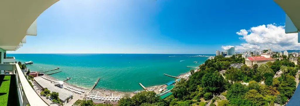 2-к кв. Краснодарский край, Сочи ул. Черноморская, 3 (78.0 м) - Фото 0