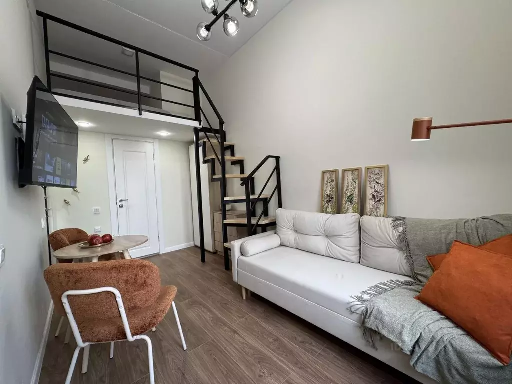 Студия Москва ул. Покровка, 31С1 (14.0 м) - Фото 1