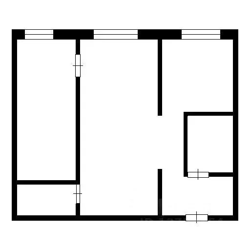 2-к кв. Рязанская область, Рязань ул. Бирюзова, 8 (45.3 м) - Фото 1