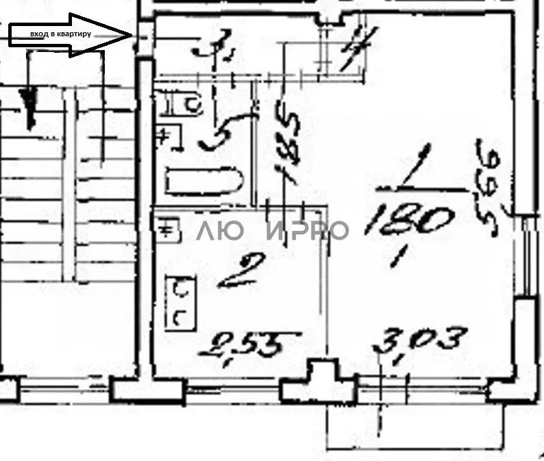 1-к кв. Санкт-Петербург Северный просп., 91К4 (31.3 м) - Фото 2