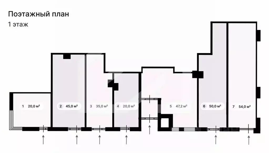 Помещение свободного назначения в Москва Профсоюзная ул., 60/1 (54 м) - Фото 2