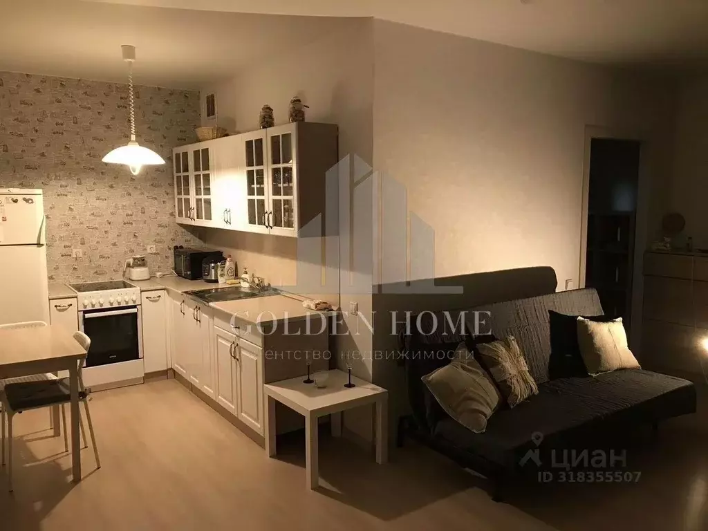 Студия Санкт-Петербург Кременчугская ул., 19к3 (42.0 м) - Фото 1