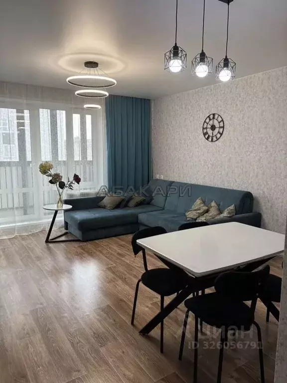 2-к кв. Красноярский край, Красноярск ул. Дубровинского, 110Г (54.0 м) - Фото 1