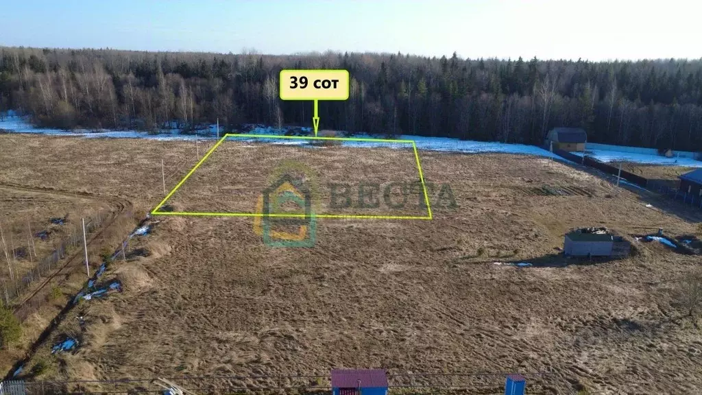 Участок в Ленинградская область, Лужский район, Мшинское с/пос, ... - Фото 1