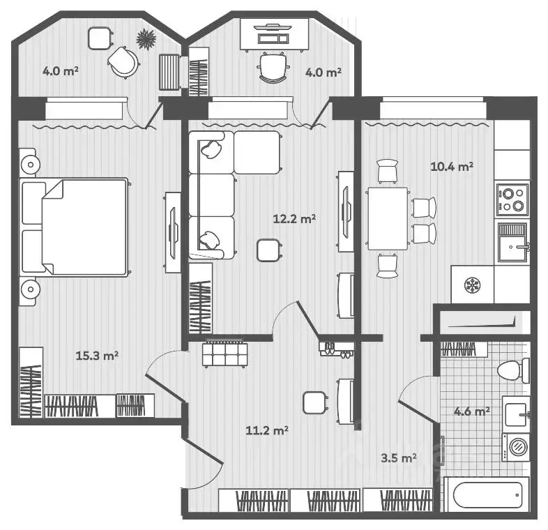 2-к кв. Приморский край, Надеждинский район, пос. Тавричанка ул. Лазо, ... - Фото 1