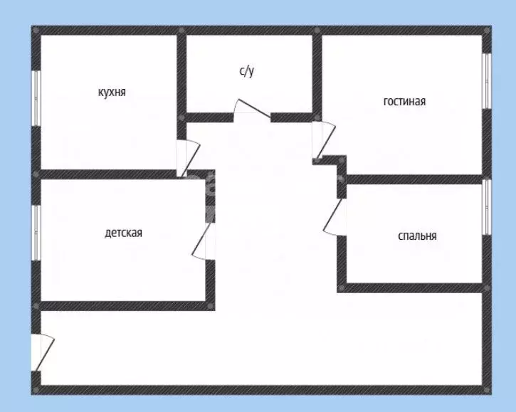 3-к кв. Дагестан, Махачкала ул. Багамадова, 91 (95.0 м) - Фото 2