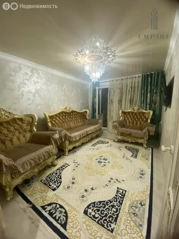 2-комнатная квартира: Грозный, улица Иоанисиани, 23 (62 м) - Фото 0