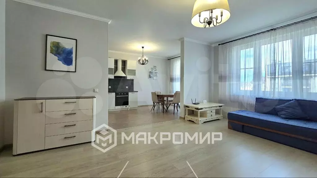 3-к. квартира, 89,8 м, 4/5 эт. - Фото 1