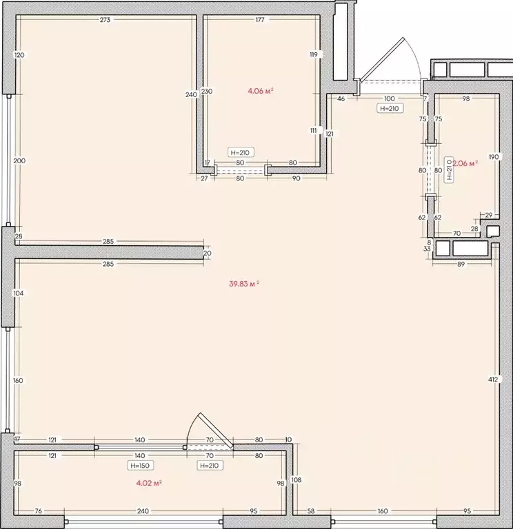 2-к кв. приморский край, владивосток ул. нейбута, 135с3 (49.2 м) - Фото 0