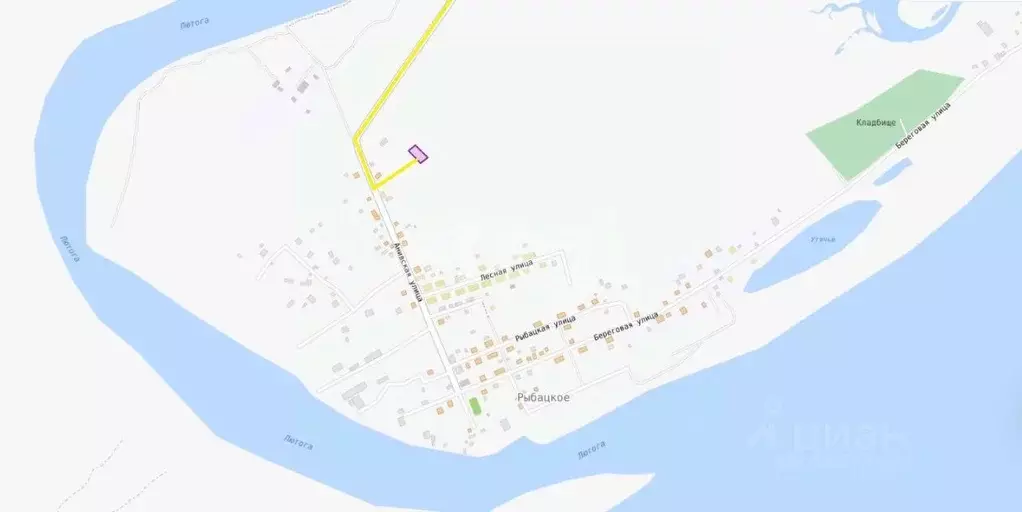 Участок в Сахалинская область, Анивский городской округ, с. Рыбацкое  ... - Фото 1