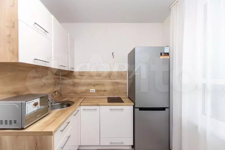 1-к. квартира, 33,3 м, 3/5 эт. - Фото 1