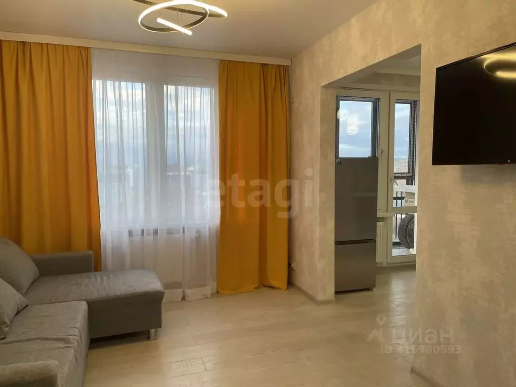 2-к кв. Татарстан, Казань ул. Натана Рахлина, 15к2 (48.6 м) - Фото 1
