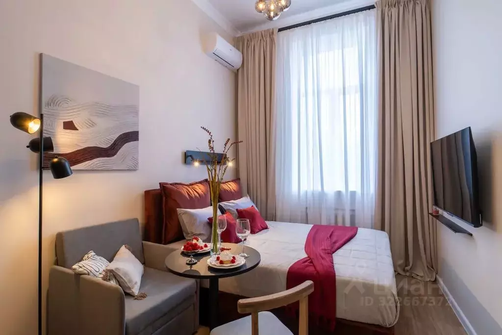 Студия Москва ул. Большая Якиманка, 35С1 (20.0 м) - Фото 1