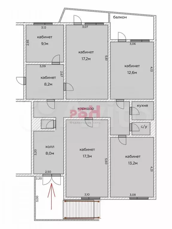 Продам офис, 103 кв.м., центр тмн - Фото 0
