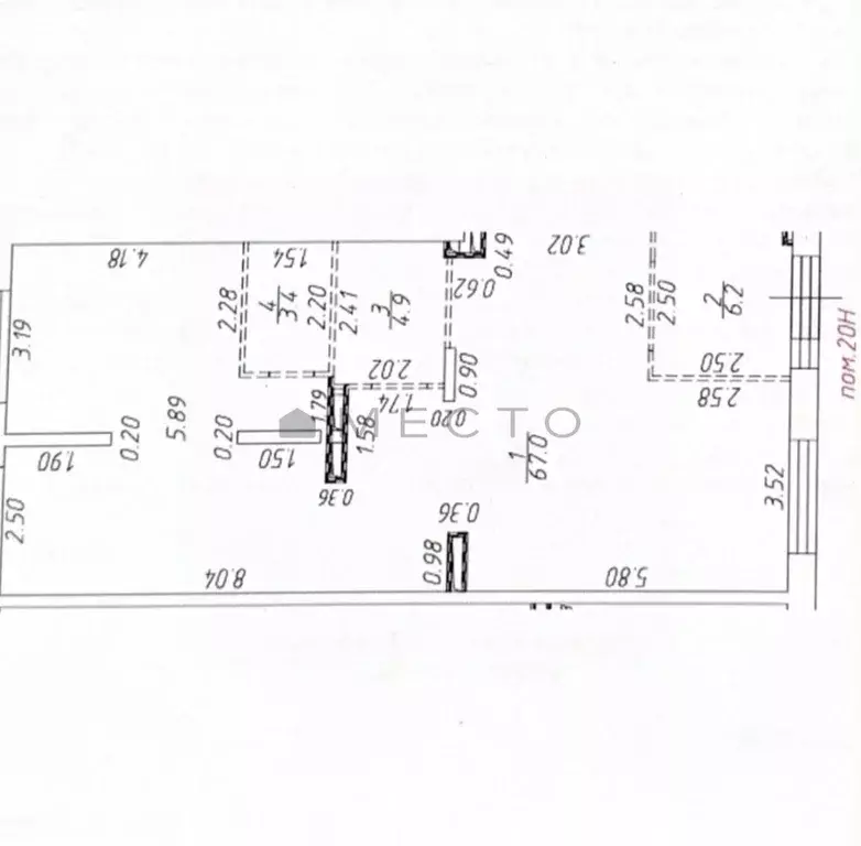 Помещение свободного назначения в Москва ул. Алхимовская, 1к4 (82 м) - Фото 2
