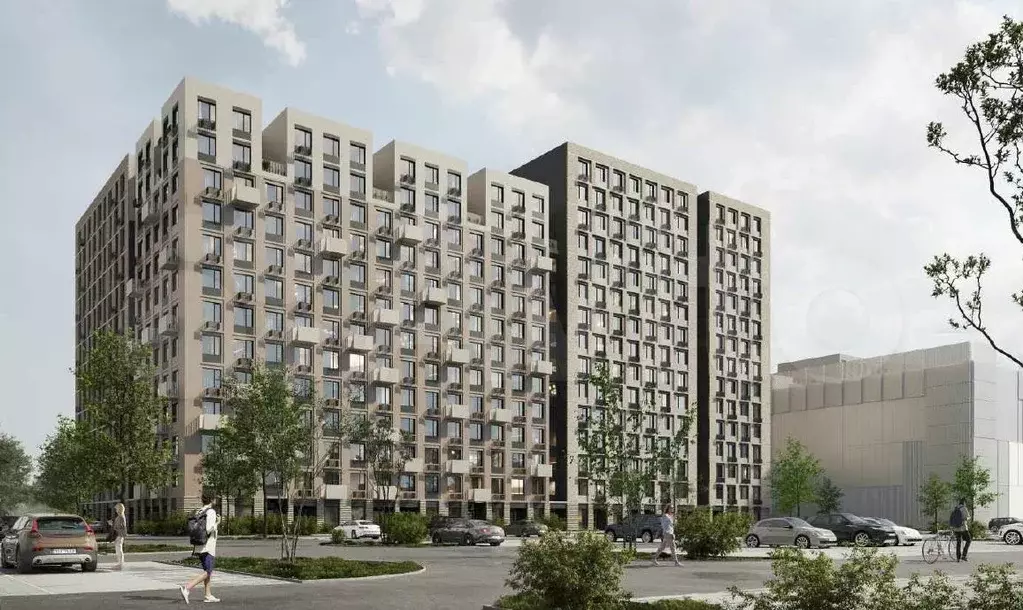 4-к. квартира, 78 м, 9/15 эт. - Фото 1