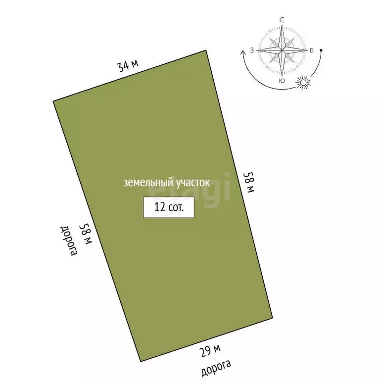 Участок в Обуховское сельское поселение, село Шилкинское, улица Ленина ... - Фото 1