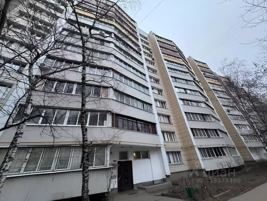 1-к кв. Москва Вешняковская ул., 21/26 (37.0 м) - Фото 0