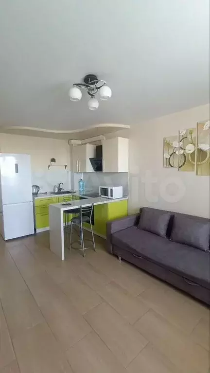 Квартира-студия, 24 м, 9/17 эт. - Фото 1