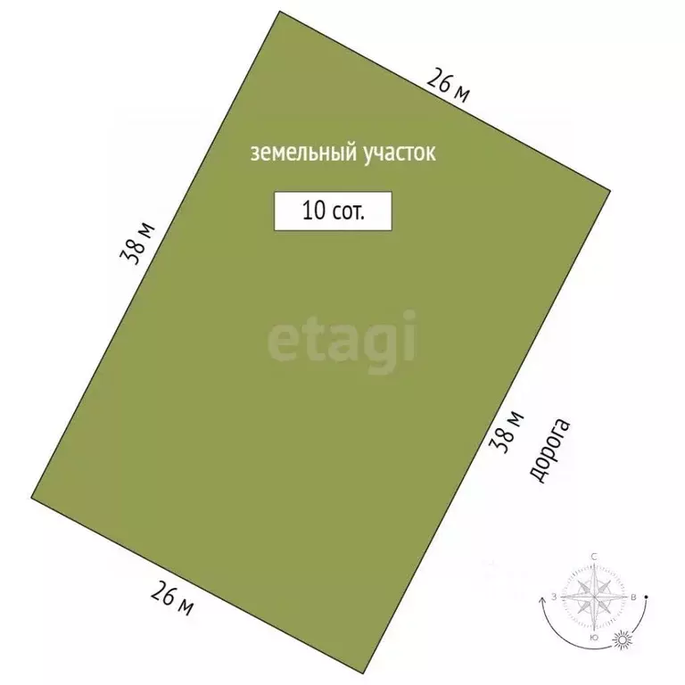 Участок в Ханты-Мансийский АО, Ханты-Мансийск Кооператор СТ,  (10.0 ... - Фото 1
