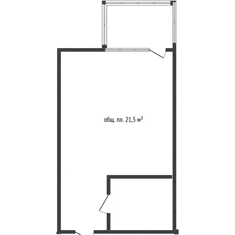 1-комнатная квартира: территория Цемдолина, Парковая улица, 32к105 ... - Фото 2