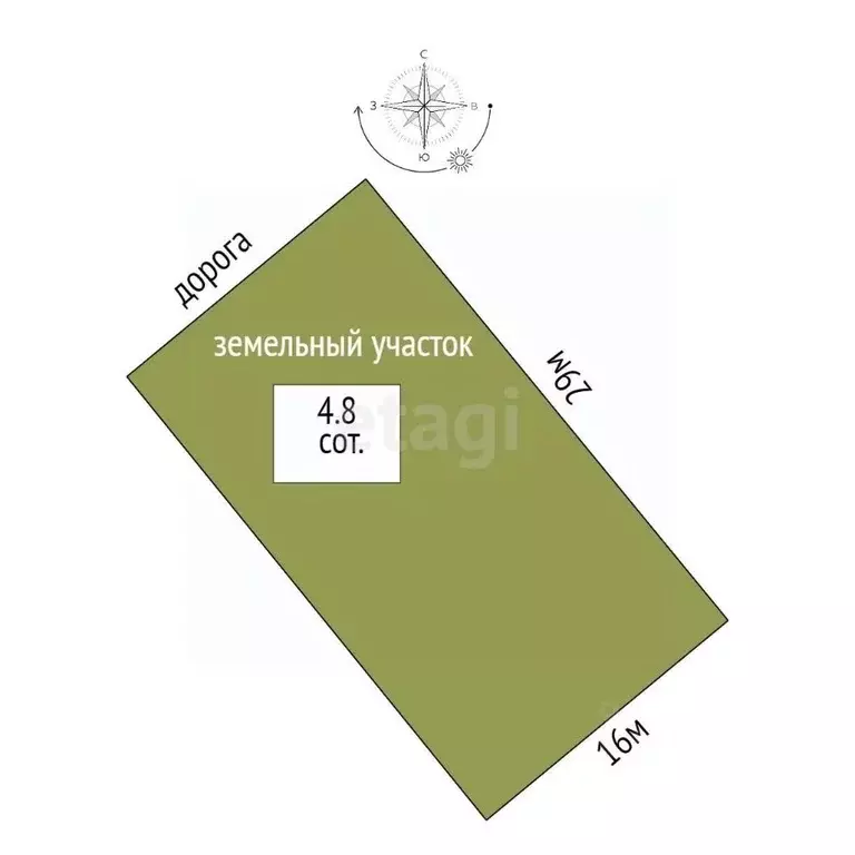 Участок в Ростовская область, Ростов-на-Дону  (4.8 сот.) - Фото 0