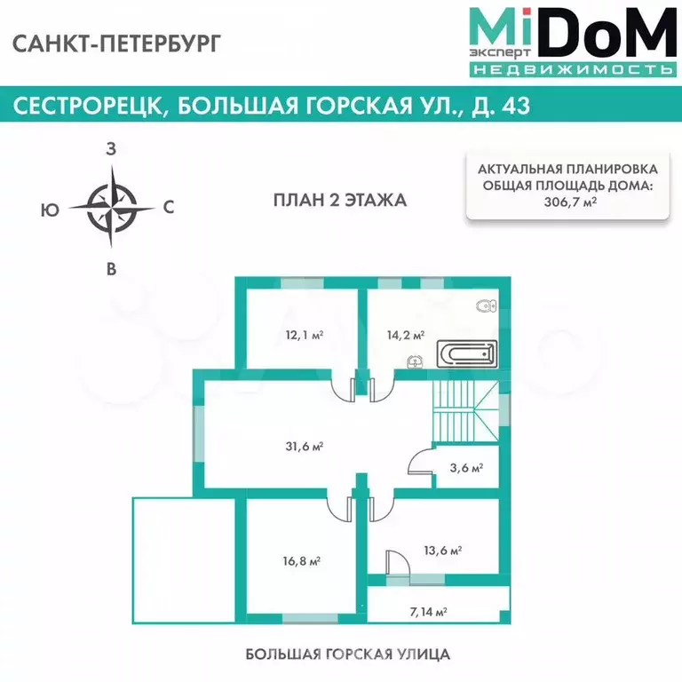 Коттедж 306,7 м на участке 12 сот. - Фото 1