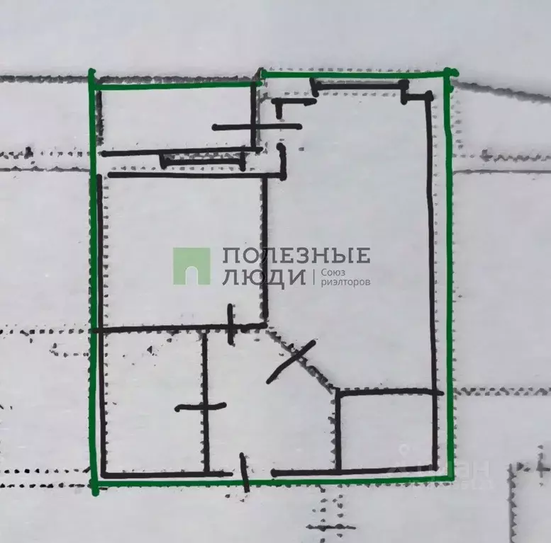 1-к кв. Курганская область, Курган ул. МАКСИМА ГОРЬКОГО, 148 (38.2 м) - Фото 2