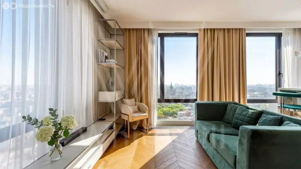 Квартира-студия: Москва, Ходынская улица, 2 (49 м) - Фото 1