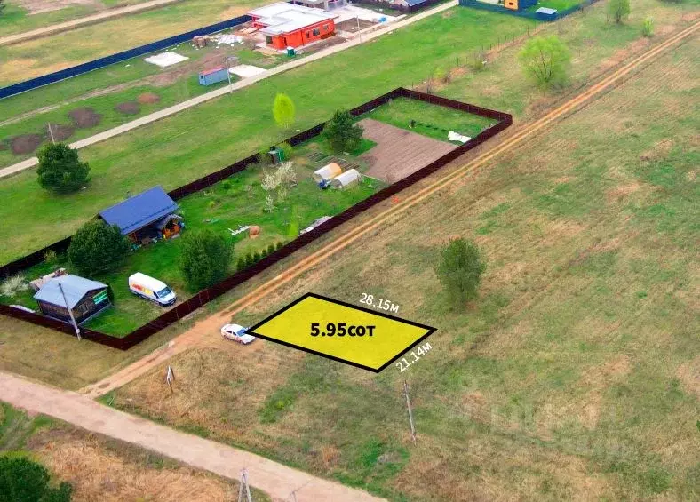 Участок в Калужская область, Таруса ул. Ивана Бодрова (6.0 сот.) - Фото 2