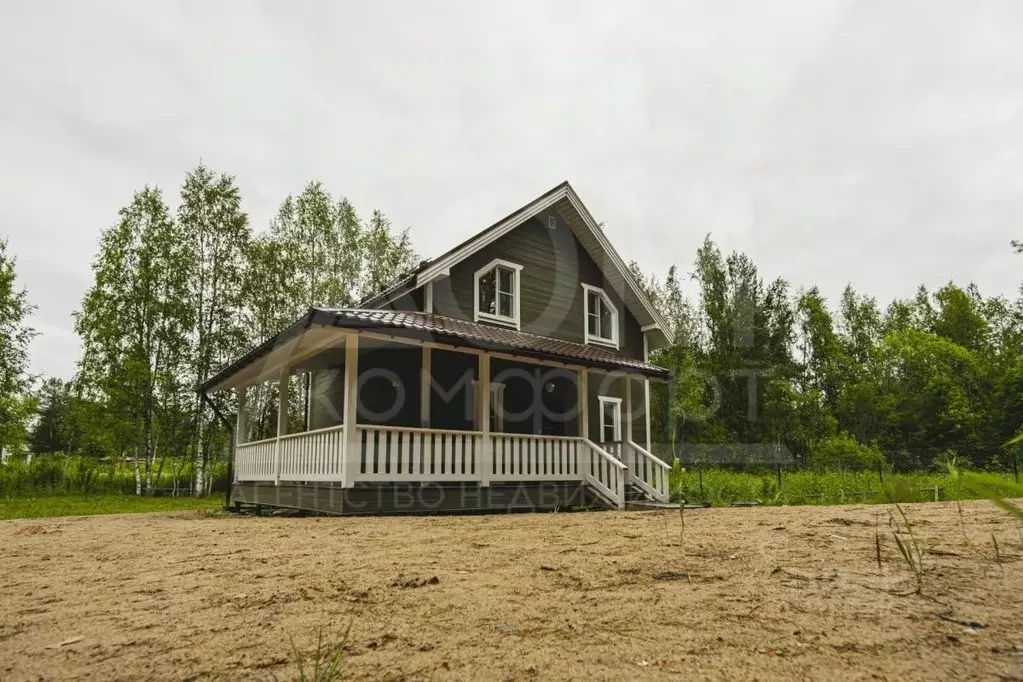 Дом в Ленинградская область, Приозерский район, Ларионовское с/пос, ... - Фото 1