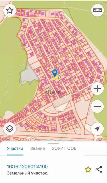 Участок в Татарстан, Казань ул. Пейзажная (7.28 сот.) - Фото 2