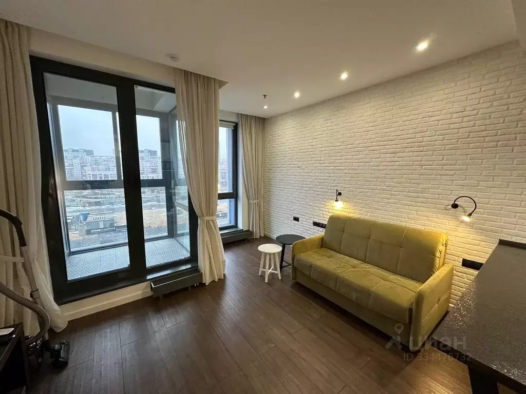 Студия Москва Ходынский бул., 20А (32.1 м) - Фото 1