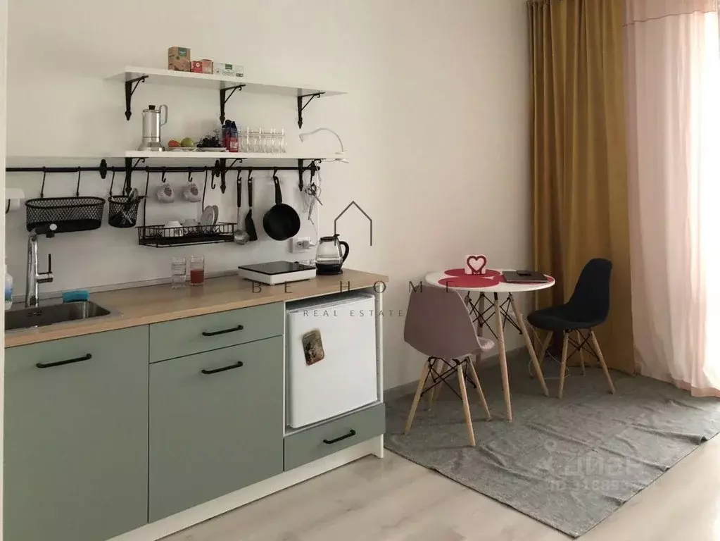 Студия Санкт-Петербург Уральская ул., 21 (25.0 м) - Фото 0
