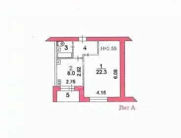 1-к кв. Московская область, Сергиево-Посадский городской округ, пос. ... - Фото 2