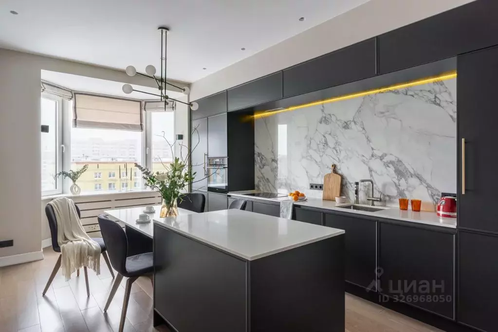 3-к кв. Санкт-Петербург Смольный просп., 17 (107.0 м) - Фото 1