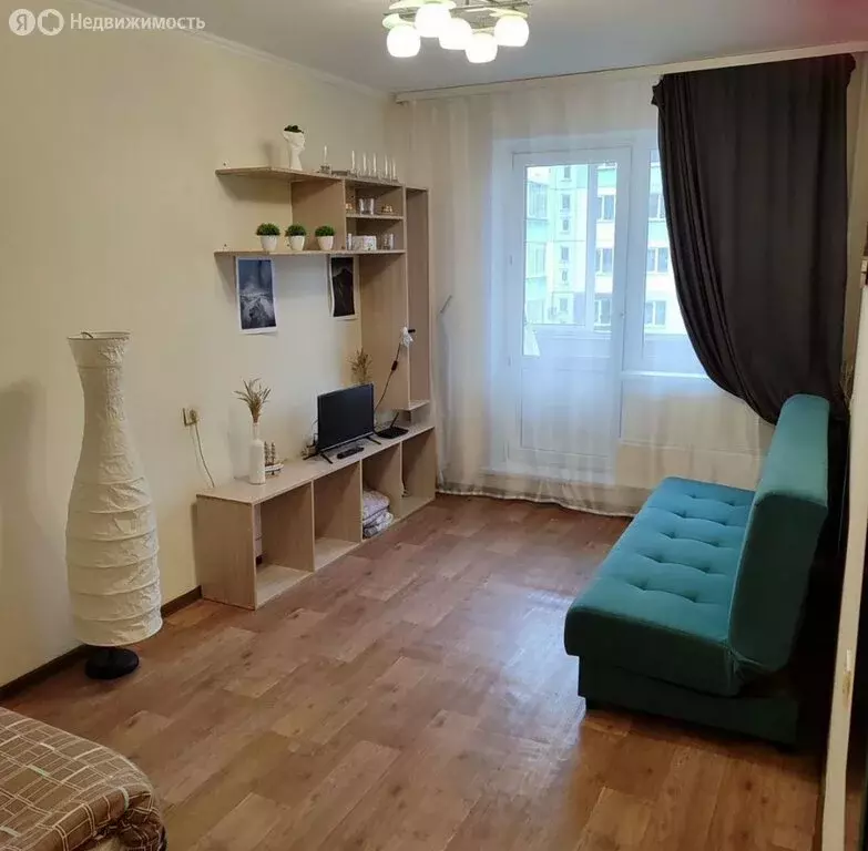 1-комнатная квартира: Красноярск, улица Авиаторов, 38 (32 м) - Фото 1