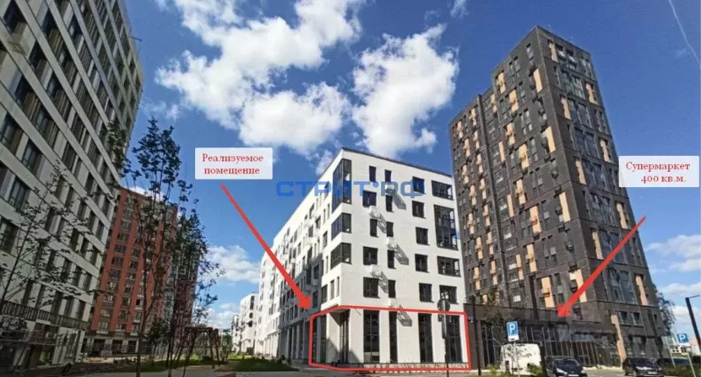 Торговая площадь в Москва № 160 кв-л, 1Вк2 (96 м) - Фото 1