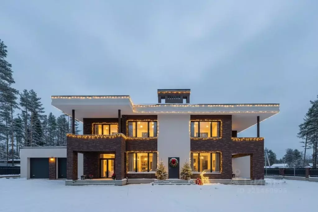 Коттедж в Ленинградская область, Всеволожский район, Юкковское с/пос, ... - Фото 1