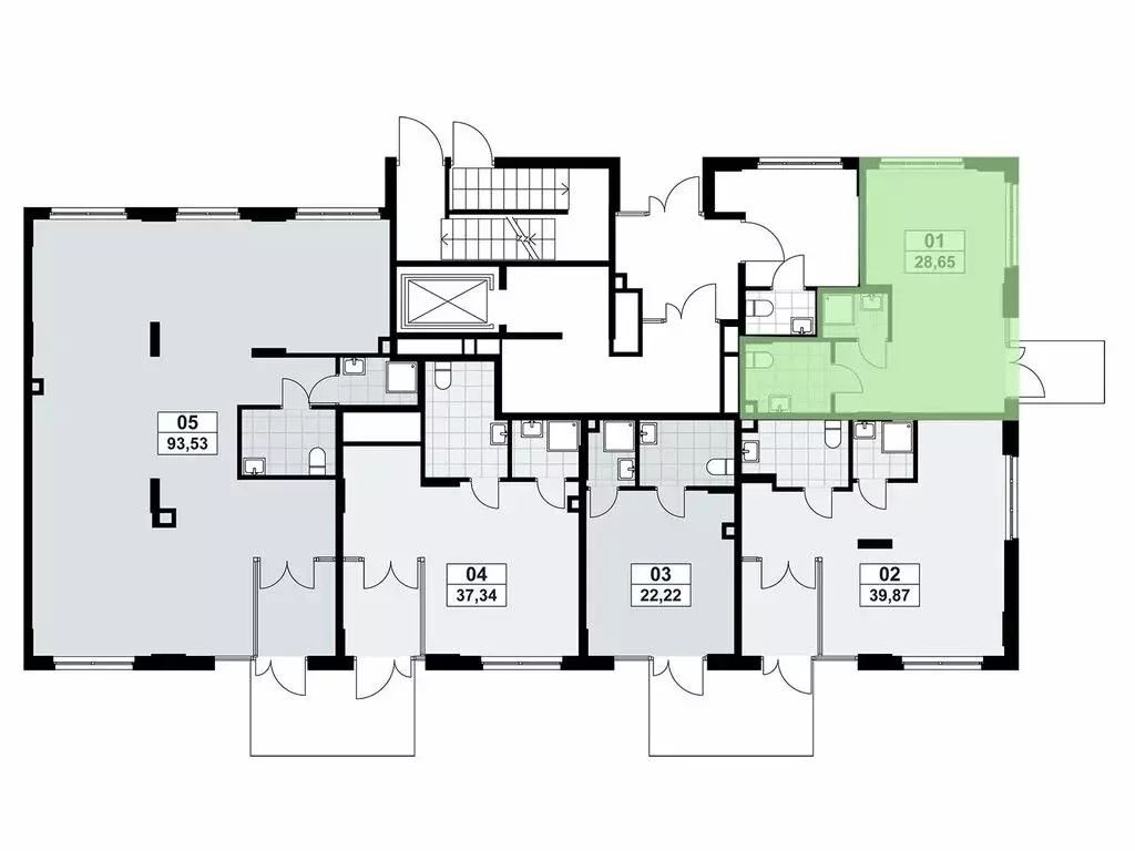 Помещение свободного назначения (28.65 м) - Фото 2